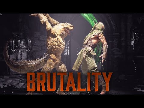 Mortal Kombat 1 • All Reptile's Brutalities