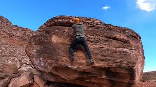 Video thumbnail of Cutters, V9. Red Rocks