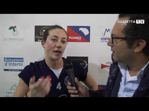 Mam Villa Zuccaro - Giò Volley Aprilia 3-2, intervista a Carlotta Caruso