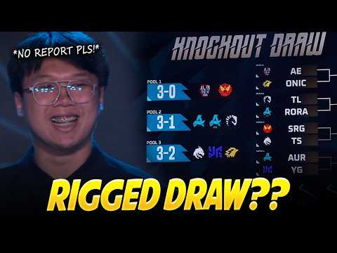 *CRAZY!* is this the CRAZIEST KO Stage DRAW ever?! ID vs ID! PH vs PH???!