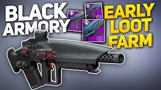 How to Farm Black Armory Weapons & All 4 Forge Saboteur Locations! (Destiny 2)