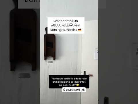Descobrimos um Museu Alemão em Domingos Martins 👌