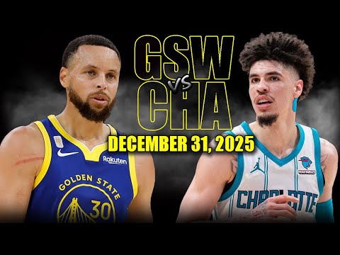 Golden State Warriors vs Charlotte Hornets Full Game Highlights – December 31, 2025 | NBA Season