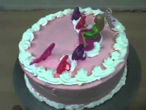 10inch Barbie Cake