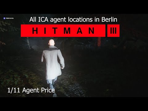 Hitman 3 Where to Find All 11 ICA Agents in Berlin