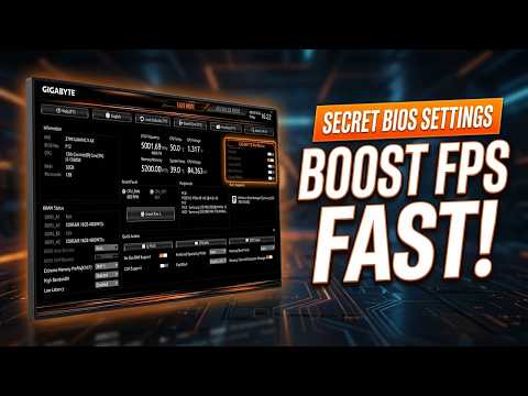 5 BIOS Settings to Boost FPS & Performance