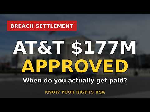 AT&T $177M Breach Settlement Approved: When Do You Get Paid?