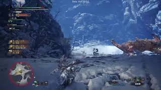 【MHW:I】モンハンワールドアイスボーンβテストやってく