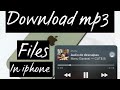 How to download mp3 files in iphone(2023-offline mp3 files)