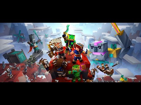 Minecraft Dungeons - Howling Peaks DLC - Lets Play