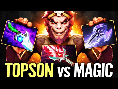 🔥 TOPSON Monkey King MID 9min Diffusal + Mage Slayer META — Godlike Hard Counter Magic Dota 2 Pro