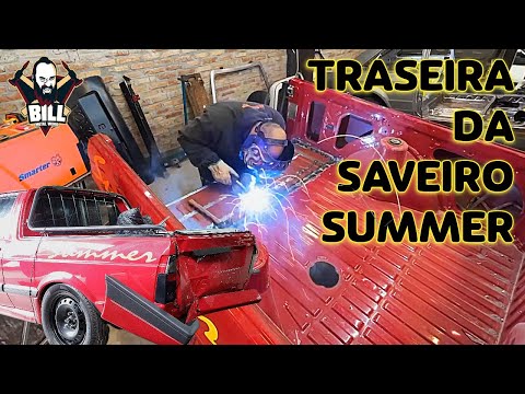 Traseira | Restauração da Saveiro Summer 1996 | Episódio 3