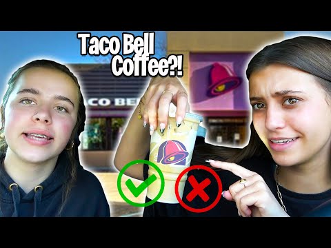 Eating only Fast Food Breakfast with my Sister!!!  **taste test**
