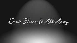 Don&#39;t Throw It All Away - Olivia Newton-John Cover by Emmett Glenn
