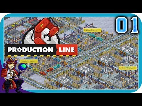 Car Factory Simulation Game | Let's Play Production Line - YouTube
