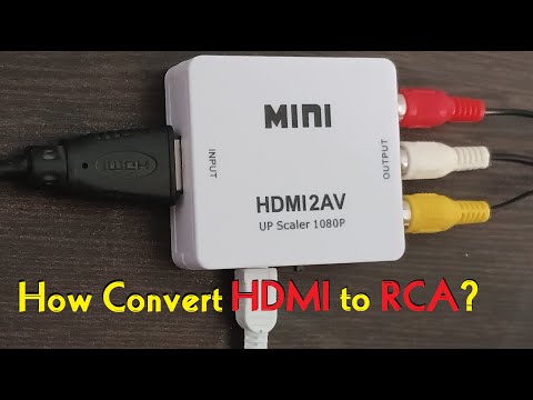 HDMI to AV Converter: Connect Modern Devices to Your Old RCA TV