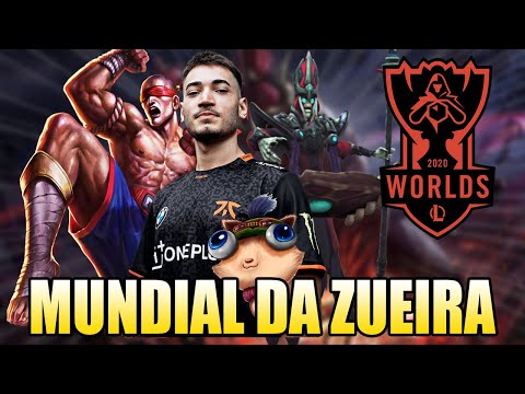 LEE SIN NÍVEL MUNDIAL E KARTHUS ADC - MUNDIAL DA ZUEIRA