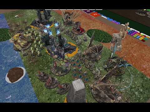 Age of Sigmar Battle Report Pod Game Maggotkin of Nurgle vs Flesh Eater Courts