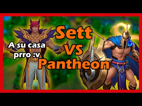 Sett vs Pantheon Top /ranked Road to emerald / Español gameplay