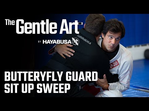 Bruno Fernandes | Jiu Jitsu Technique: Butterfly Guard Sit-Up Sweep | The Gentle Art