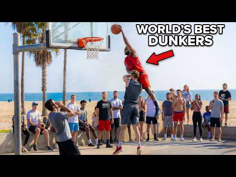 Full Team of Pro Dunkers vs Randoms