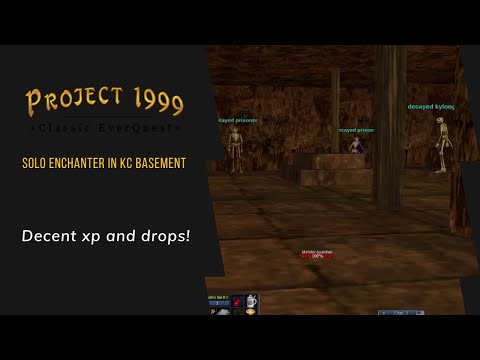 Everquest Project 1999 - Solo Enchanter in Karnor's Castle Basement! Fun place to solo!