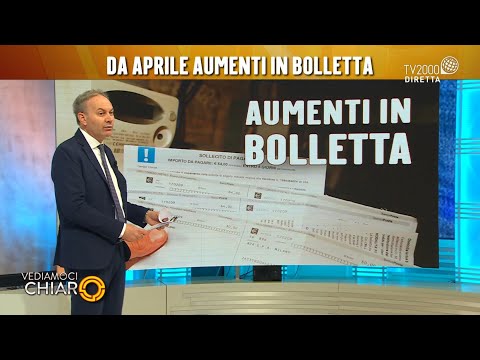 Vediamoci chiaro, 22 aprile 2021 - "Aumenti in bolletta"