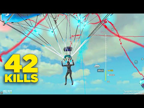 I GOT 42 KILLS AND BROKE MY KILL RECORD 💀 IN LEGENDARY LOBBY