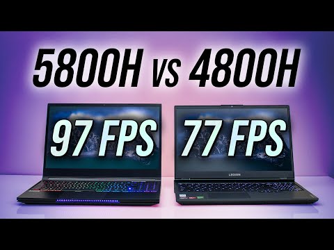 5800H vs 4800H in 10 Games - AMD Integrated Graphics (iGPU) Comparison