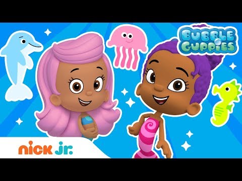 Ocean Animals Sing Along w/ Bubble Guppies! 🐠 | Stay Home #WithMe | Music Video | Bubble Guppies