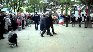 preview picture of video 'Romans-sur-Isère, Drôme - Cérémonie du 8 mai 2012 - 1/2'