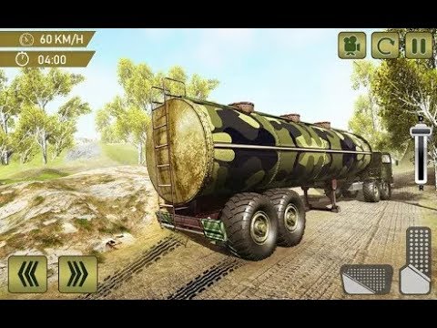 US Army Oil Tanker Truck Transporter: Pro Driver - Driving Simulator #Game