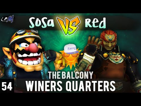 PM @ the Balcony 54 - Winners Quarters ft. R3 |Sosa (Wario) VS Red Ranger (Ganondorf)