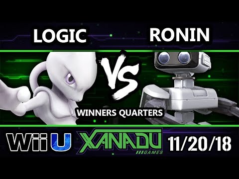 S@X 277 Smash 4 - VGBC | Logic (Mewtwo) Vs. Ronin (ROB, Bayonetta) Wii U Winners Quarters