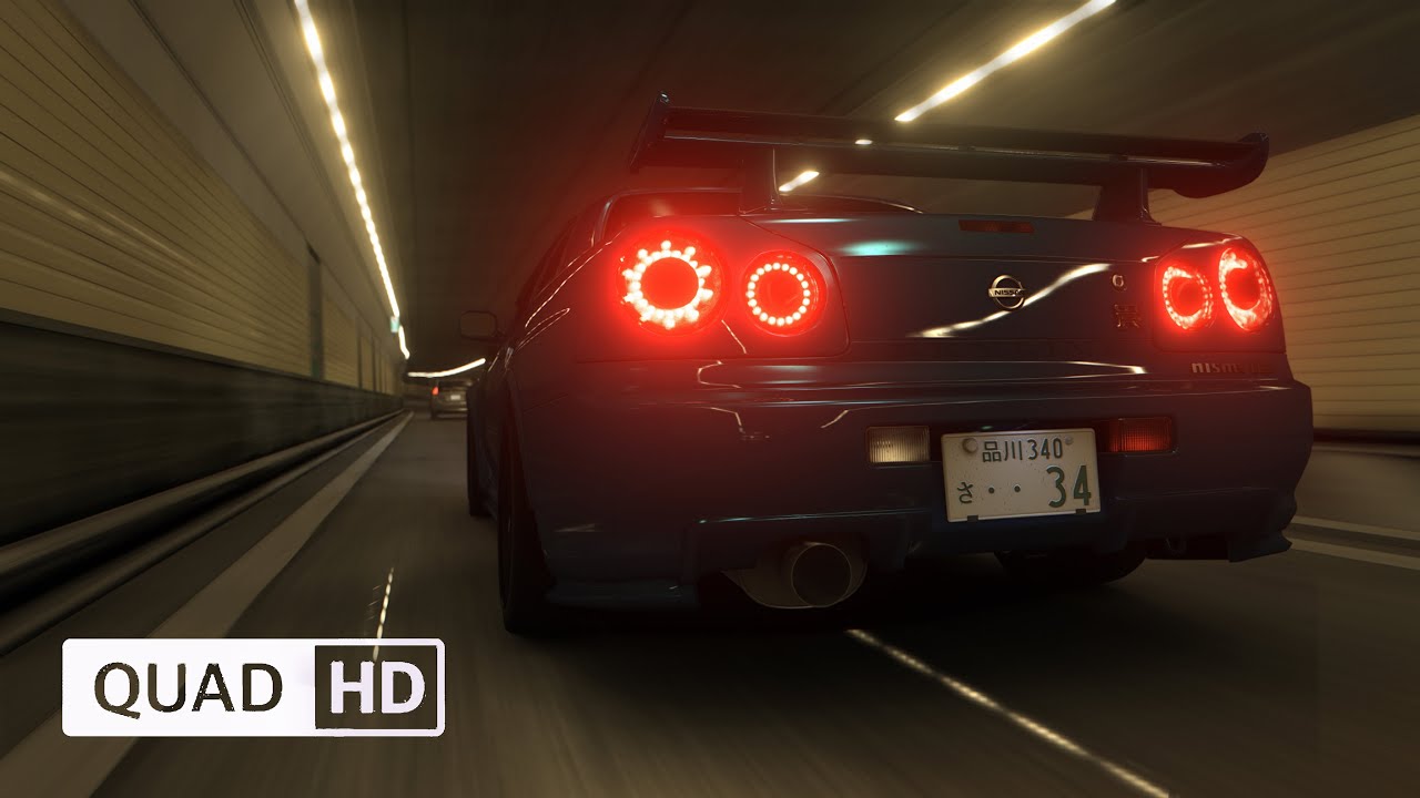 𝗦𝗵𝗲 𝘁𝗼𝗼𝗸 𝗲𝘃𝗲𝗿𝘆𝘁𝗵𝗶𝗻𝗴 𝗯𝘂𝘁 𝘁𝗵𝗲 𝗦𝗸𝘆𝗹𝗶𝗻𝗲 | 1 Hour Loop | Nissan Skyline GT-R R34
