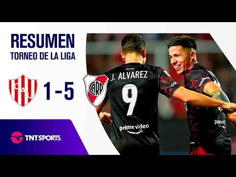 ¡RIVER APLASTÓ a UNIÓN en una NOCHE SOÑADA! ⚽💥| Unión 1-5 River | Resumen