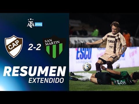 Platense 2-2 San Martín San Juan | #TorneoClausura2025 | RESUMEN EXTENDIDO | FECHA 10