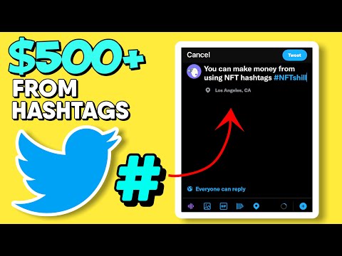 Earn Money With Twitter NFT Hashtags: Tagprotocol