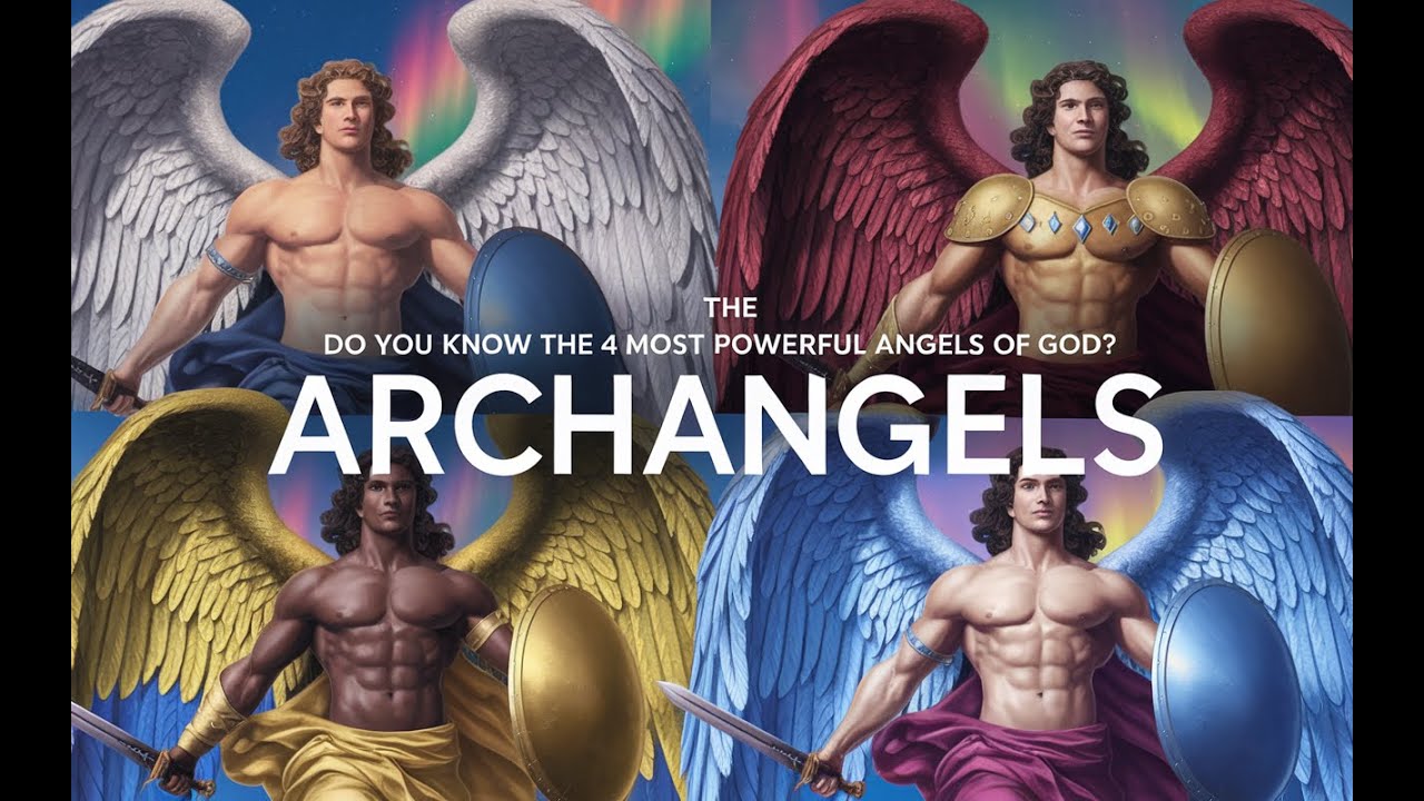 👼 Do You Know The 4 Most Powerful Angels of God? : #bible #god #praise 👼
