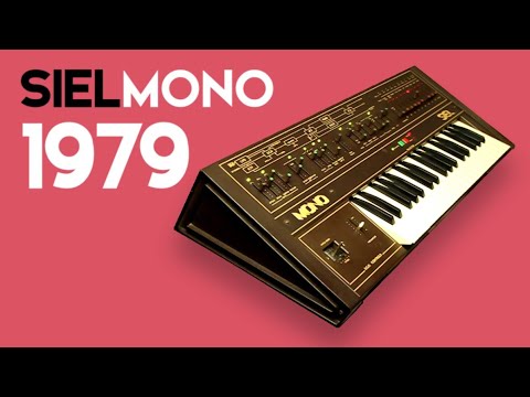 Siel Mono 1978 - Brown Super RARE monophonic synth image 10