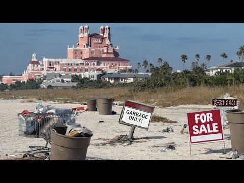 St Pete Beach Has Become A Landfill? Tourists Flee! Ruined Florida Beach Towns! 