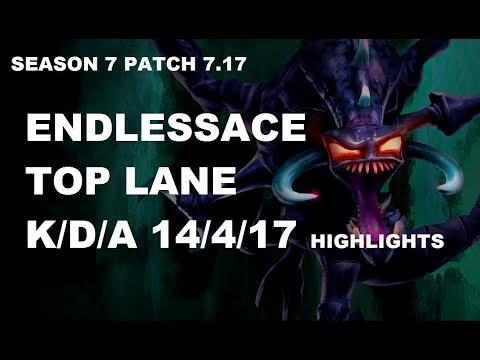 EndlessACE Cho`Gath vs Maokai PH LOL Challenger