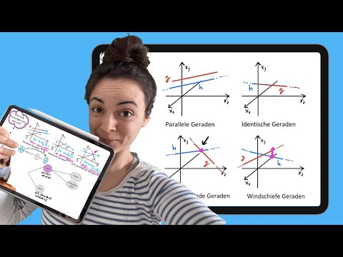Lage Geraden #1 | KOCHREZEPT, klappt immer! | Prüfen ob parallel, identisch, schneidend, windschief