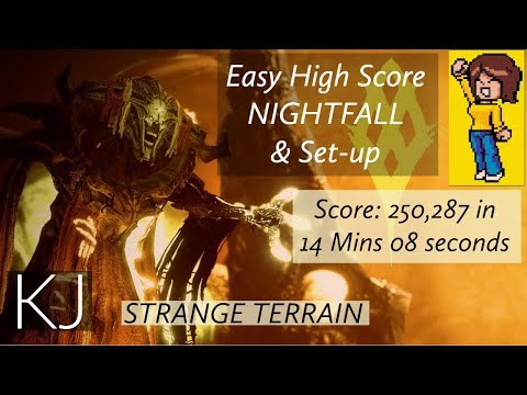 Strange Terrain - 250K Nightfall High Score & Set Up Guide - Destiny 2