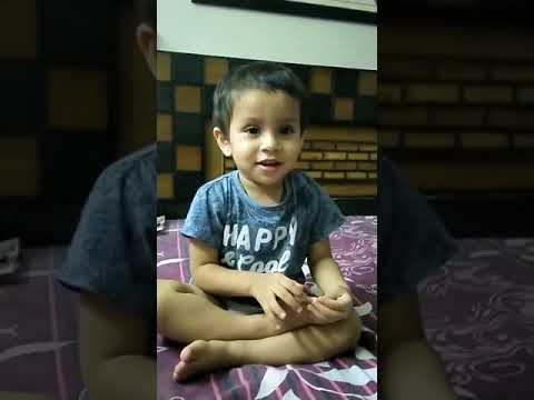 Cute Little Kid getting Scolded