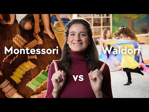 Las diferencias entre MONTESSORI y WALDORF