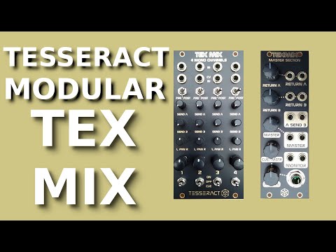 TexMix 4 Mono Channels by Tesseract - Mono mixer expansion for the TexMix image 5
