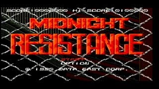 Sega Megadrive - Midnight Resistance