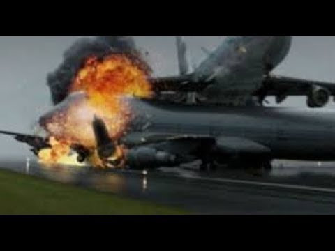 Airplane сrashes, failed takeoff aircraft and crosswind landings | 2017 -=HD=-