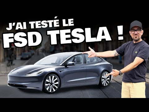 Tesla FSD : j'ai essayé la conduite autonome Tesla dans les rues de Bordeaux